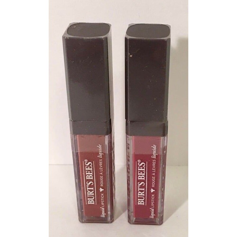 2x Burt's Bees 100% Natural Moisturizing Liquid Lipstick Different Colors NEW